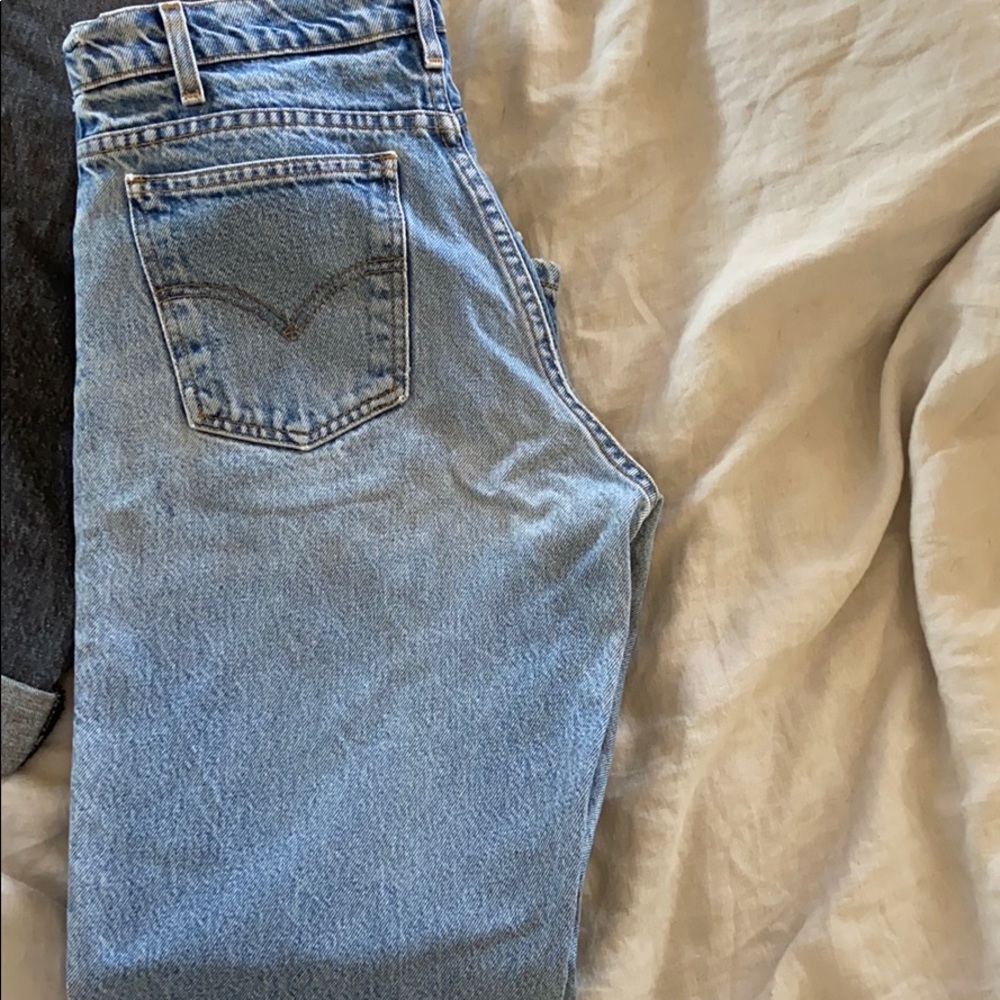 Vintage Levi’s 550 orange tab high waist jeans 30